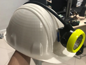 SAFETY HELMET - HARD HAT - CAP HELMET REAL SIZE MODEL 3D Modell