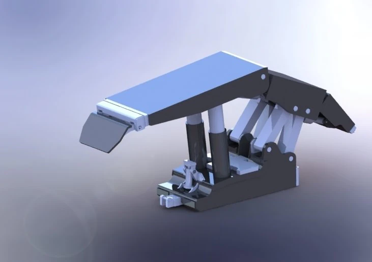 LTCC LONGWALL TOP COAL CAVING MACHINE MODEL 3D Model .c4d .max .obj .3ds .fbx .stl .blend 