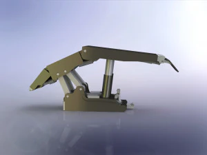LTCC LONGWALL TOP COAL CAVING MACHINE MODEL 3D Model
