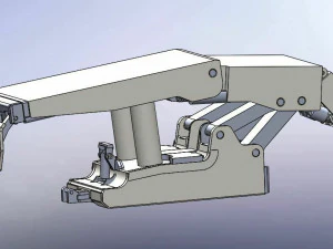 LTCC LONGWALL TOP COAL CAVING MACHINE MODEL 3D Model