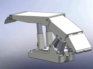 LTCC LONGWALL TOP COAL CAVING MACHINE MODEL 3D Model
