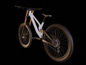 Mountain Bike MTB bicycle 3D Model
