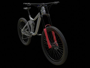 Mountain Bike MTB bicicleta em declive Modelo 3D