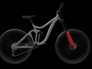 Mountain Bike MTB bicycle downhill 3D Model