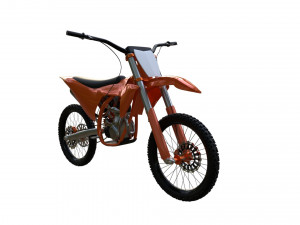 Motorcycle dirt bike 3Dモデル