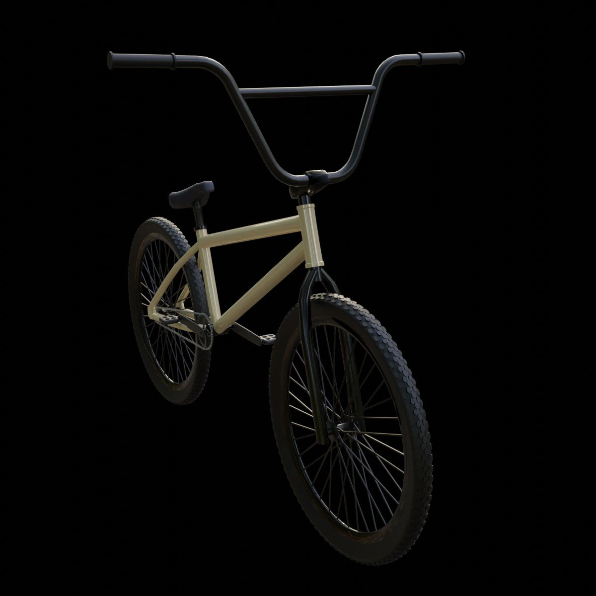Bicicleta BMX Modelo 3D .c4d .max .obj .3ds .fbx .stl .blend 
