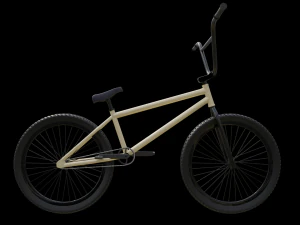 Bicicleta BMX Modelo 3D