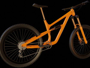 Mountain Bike MTB enduro bicycle 3D Model
