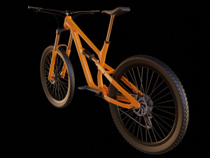 Mountain Bike MTB enduro bicycle Modelo 3D