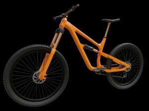 Mountain Bike MTB enduro bicycle 3D Model