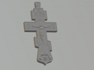 Priestly Cross 3D Model