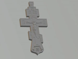Priesterkreuz 3D Modell