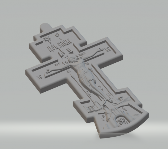 CrossIE1 3D Model .c4d .max .obj .3ds .fbx .stl .blend 