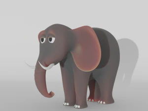Слон 3D Модель