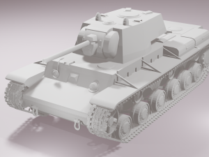 Kv-1 3D Model