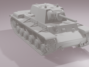 Kv-1 3D 模型