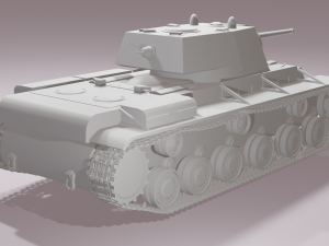 Kv-1 3D 模型