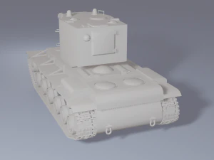 Kv-2 3Dモデル