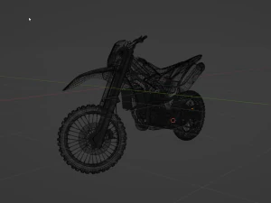 YAMAHA WR155 3D Model