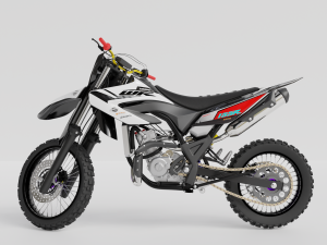 YAMAHA WR155 3D 模型