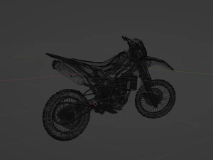 YAMAHA WR155 3D Model