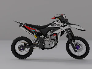 YAMAHA WR155 3D Model