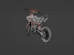 YAMAHA WR155 3D Model