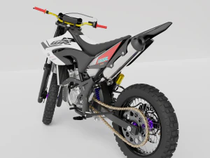 YAMAHA WR155 3D Model