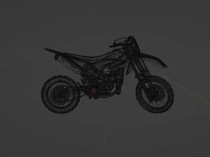YAMAHA WR155 3D Model