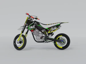 가와사키 KLX 2012 3D 모델