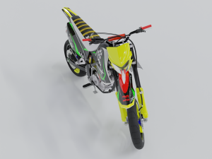 KAWASAKI KLX 2012 3D 모델