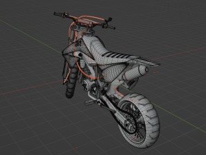 KAWASAKI KLX 2012 3D 모델