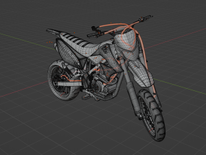 KAWASAKI KLX 2012 3D 모델