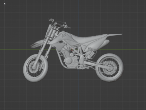 KAWASAKI KLX 2012 3D 모델