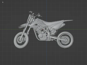 KAWASAKI KLX 2012 3D Model