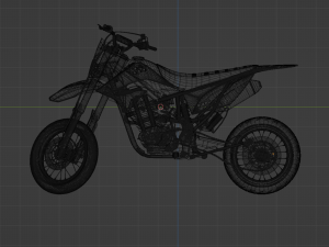 KAWASAKI KLX 2012 3D 모델