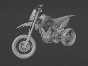 KAWASAKI KLX 2012 3D 모델