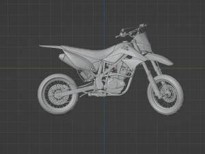 KAWASAKI KLX 2012 3D Model