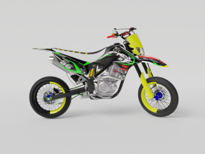 KAWASAKI KLX 2012 3D 모델