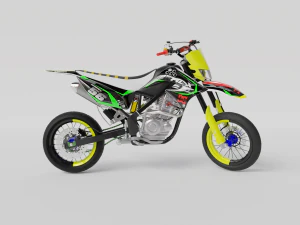 KAWASAKI KLX 2012 3D Model