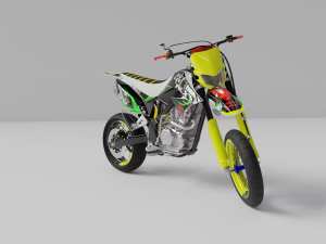 KAWASAKI KLX 2012 3D 모델