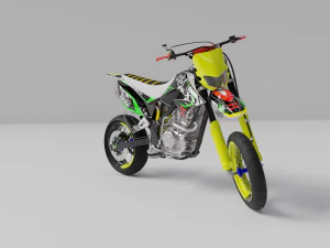KAWASAKI KLX 2012 3D Model