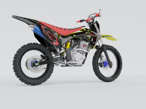 KAWASAKI KLX GORDON 3D Model