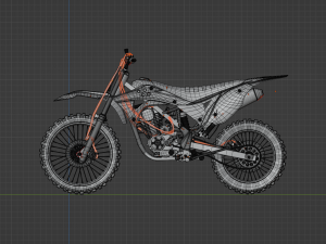 KAWASAKI KLX GORDON Modèle 3D