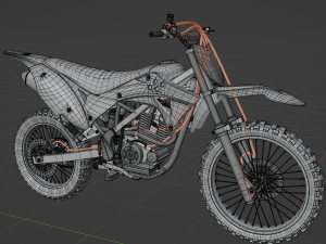 KAWASAKI KLX GORDON Modèle 3D