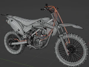 KAWASAKI KLX GORDON 3D Model