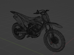 KAWASAKI KLX GORDON Modèle 3D