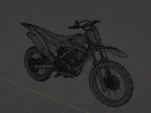 KAWASAKI KLX GORDON 3D Model