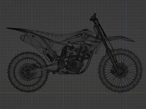 KAWASAKI KLX GORDON Modèle 3D