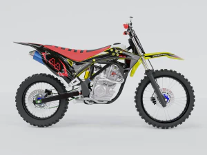 KAWASAKI KLX GORDON 3D Model